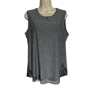 Athleta Charcoal Muscle Tee
